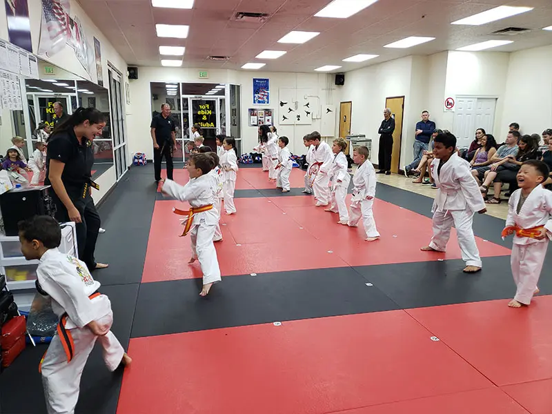 kids practicing martial arts in Windermere, building confidence, focus, and discipline through martial arts training.